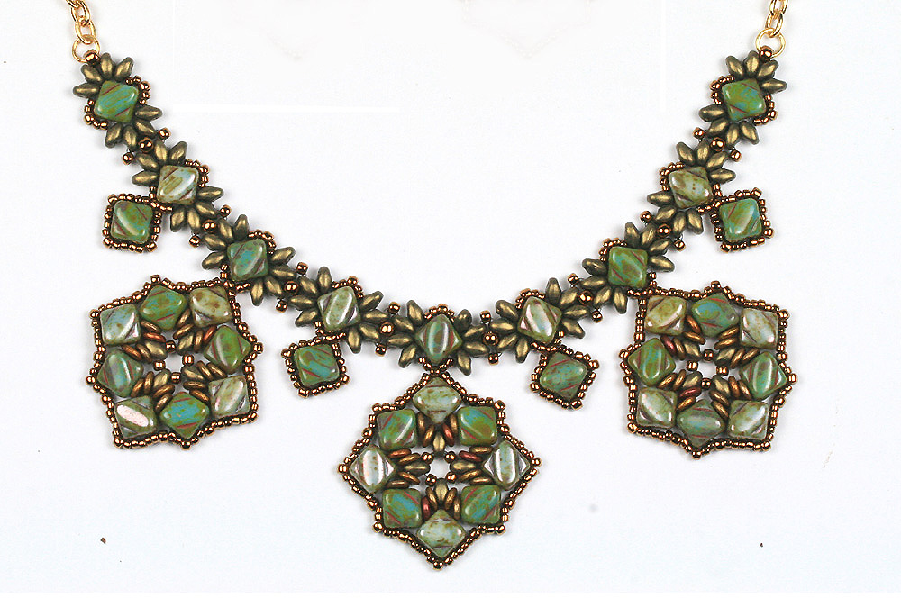 Jens Silky Bead Necklace and Earrings