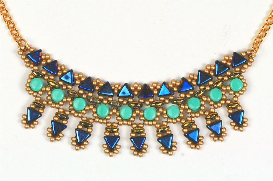 Kheops par Puca and Preciosa pellet necklace
