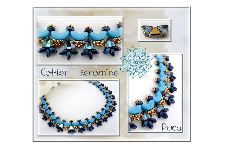 Jeromine Necklace by Puca