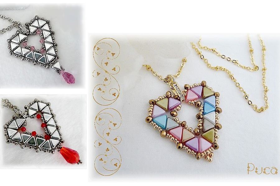 Kheops par Puca Heart Pendant
