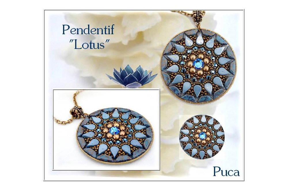Lotus pendant