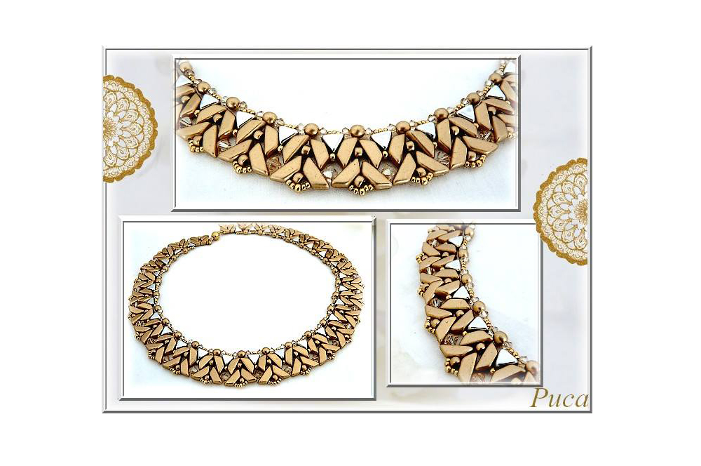 Tinos and Kheops par Puca Necklace