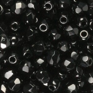 Czech fire-polished beads