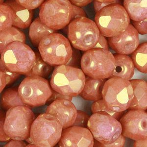 Czech fire-polished beads