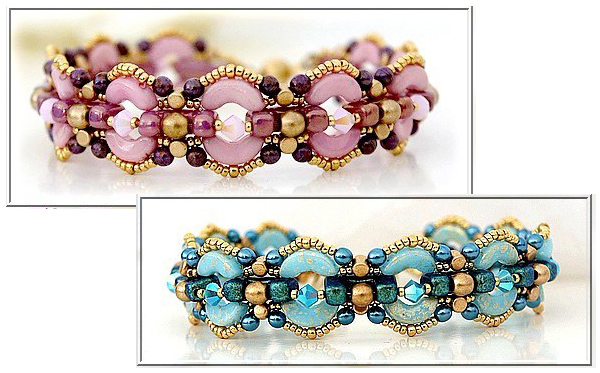 Taylor Bracelet with Telos par Puca beads