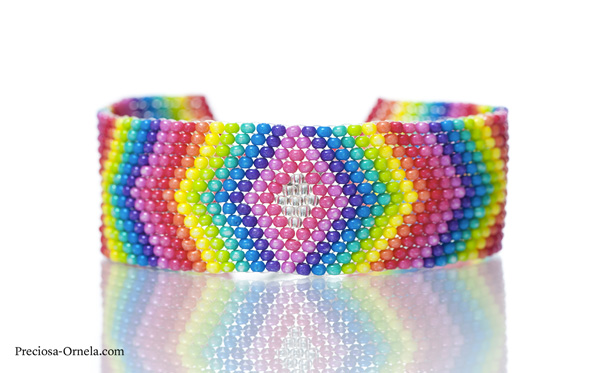 Preciosa Terra Intensive Rainbow Bracelet