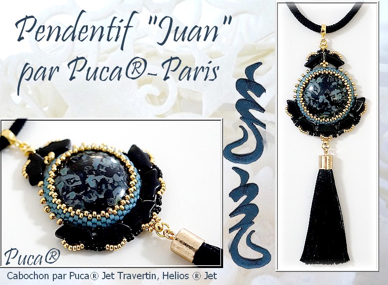 Delos par Puca bead