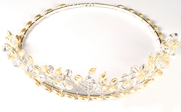 bridal tiaras and headbands