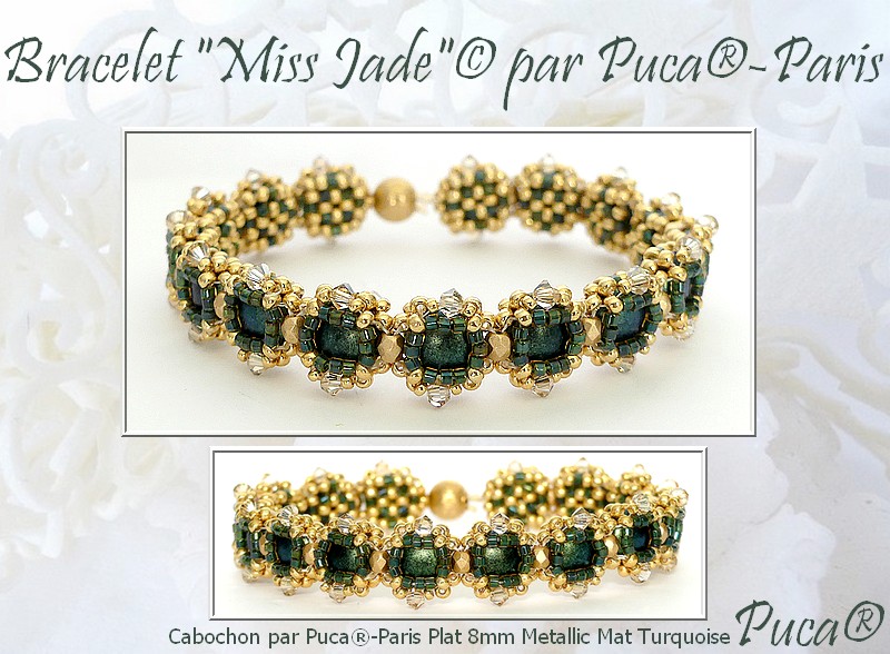 8mm Cabochons par Puca